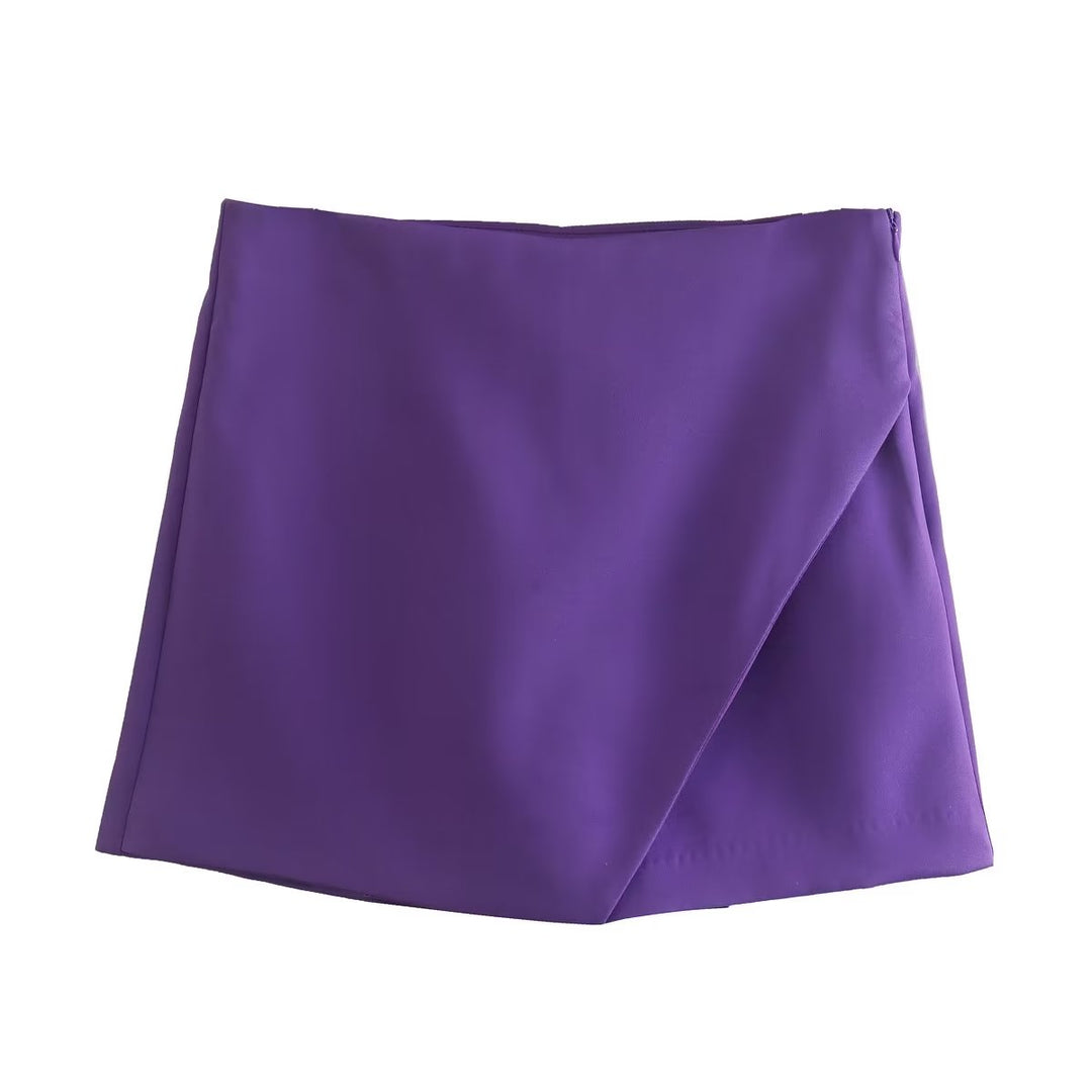 Asymmetrischer Damen Hosenrock Zofie, leicht und luftig für warme Tage.