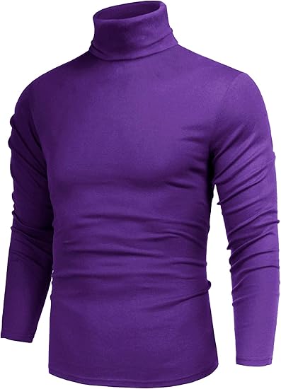 Eleganter Herren-Winterpullover mit Rollkragen, langarm und hohem Tragekomfort.