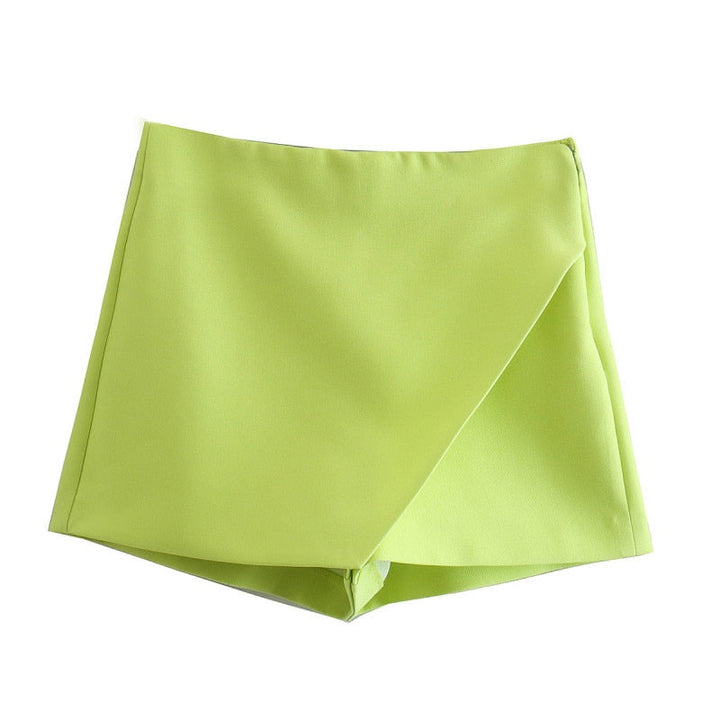 Eleganter Freizeit Hosenrock Zofie, asymmetrisch & bunt für Damen.