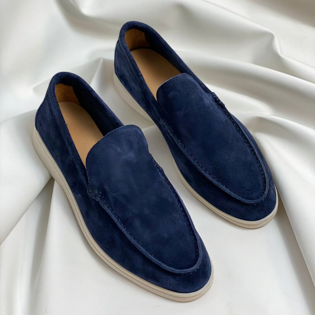 Elegante Herren Slipper aus Leder, perfekt als vielseitige Loafers für Business und stilvolle Freizeitlooks.