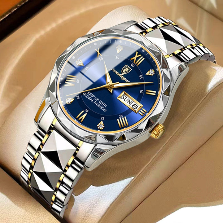 Zeitlose Eleganz: Herren Armbanduhr, stilvolles Accessoire für jeden Mann.