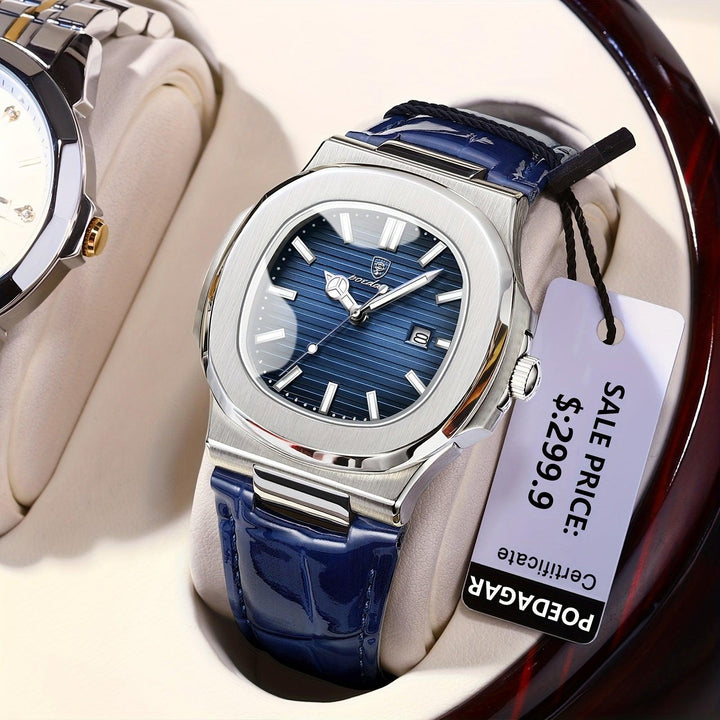 Präzise Herren Armbanduhr mit minimalistischem Design; ein langlebiges Herren Accessoire für tägliche Eleganz.