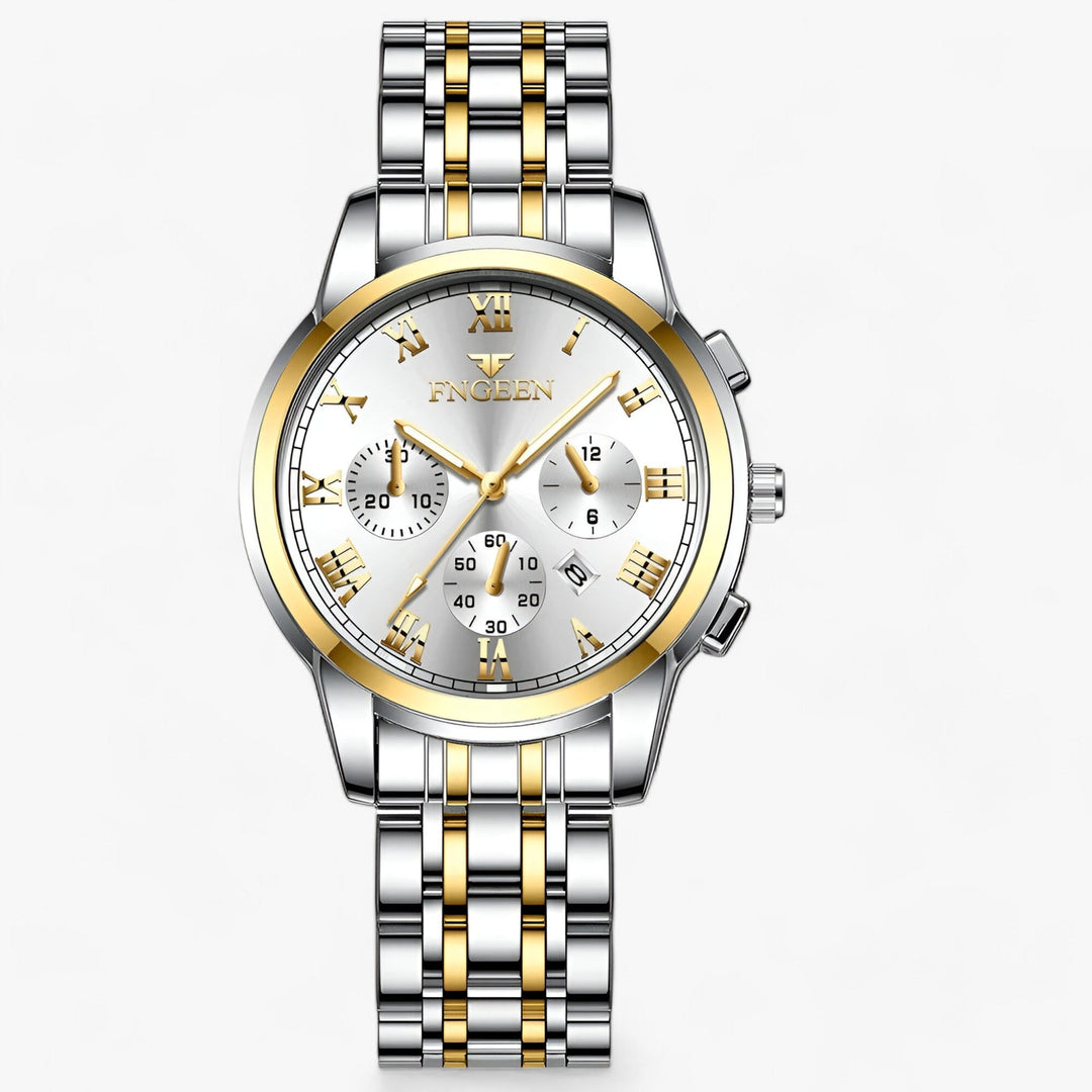 Wasserdichte Damenarmbanduhr, elegant und robust. Modeuhr mit beleuchtetem Zifferblatt, präzises Quarzuhrwerk.