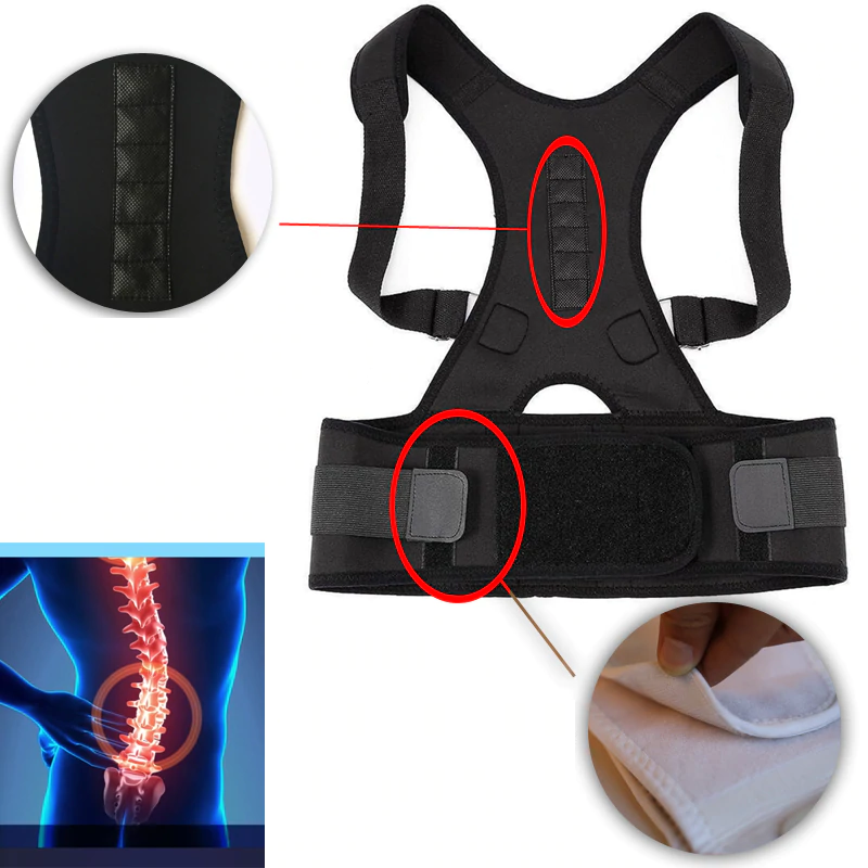 Magnetische Haltungskorrektur für Unisex, fördert eine gesunde Wirbelsäule & allgemeines Wohlbefinden im Alltag.