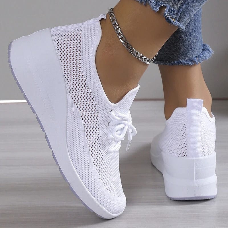 Alessa Komfortschuhe für Damen, bequeme Freizeitschuhe mit Fußgewölbestütze gegen Fußschmerzen.