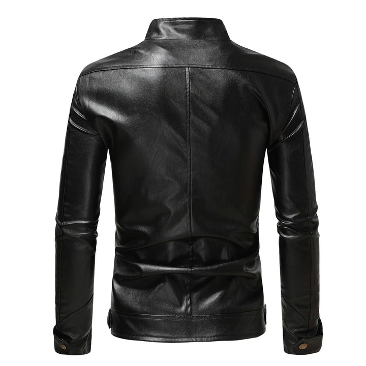 Braune Herren Slim Fit Jacke, elegant & bequem. Perfekte Wahl für einen modernen, vielseitigen Look.