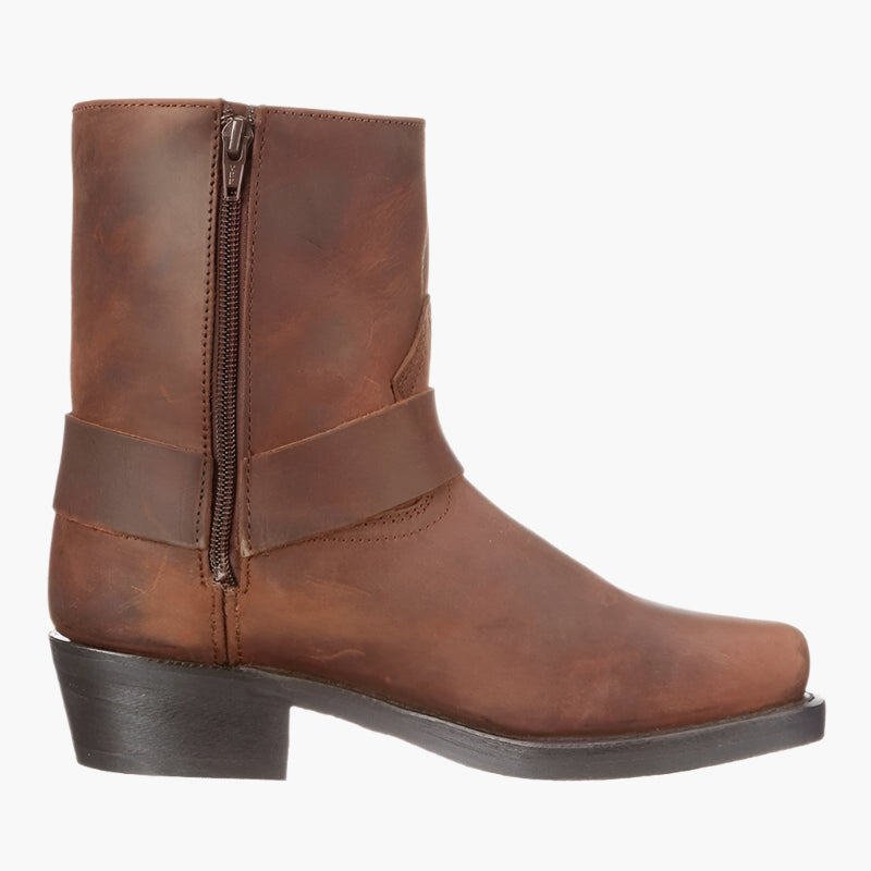 Authentische Herren Western Stiefeletten: Maskuline Vintage Cowboy Boots aus hochwertigem Leder für jeden Anlass.