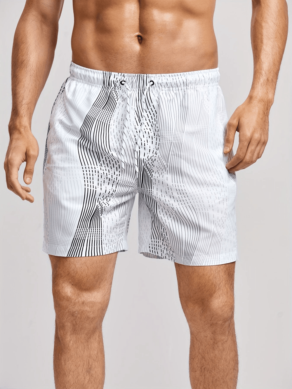 Sportliche Herren Schwimmshorts, leicht & atmungsaktiv, perfekt für alle Wasseraktivitäten und den Sommer.