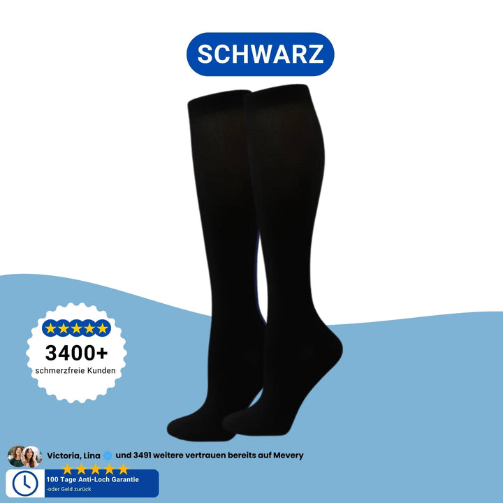 Alltags-Kompressionsstrümpfe für Damen; diskrete Unterstützung & Komfort den ganzen Tag für die Beine.