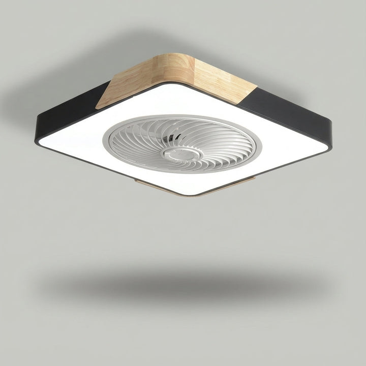 Multifunktionaler LED-Deckenventilator für Wohn- & Schlafzimmer: Licht, Kühlung, Fernbedienung, leise.