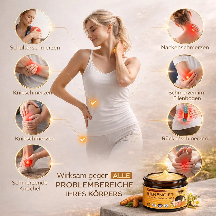Anti-Aging Gesichtscreme mit Bienengift & Hyaluron für glatte Haut. Perfekt als Tages- & Nachtpflege.