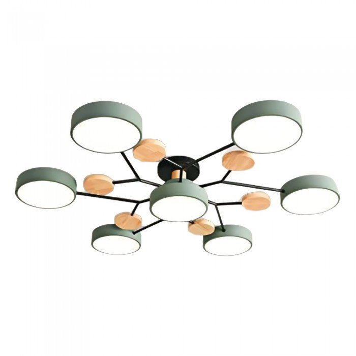 LED-Deckenleuchte Ast-Design, NordicGlow, skandinavischer Minimalismus für Ihr Zuhause.