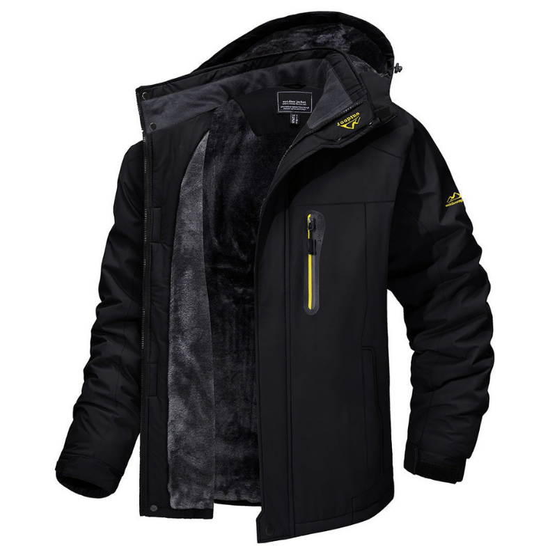 Vielseitige Herren Outdoorjacke für Abenteuer, winddicht, wasserdicht & warm. Perfekt für Sport und Freizeitmode.
