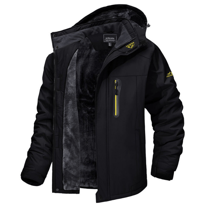Vielseitige Herren Outdoorjacke für Abenteuer, winddicht, wasserdicht & warm. Perfekt für Sport und Freizeitmode.