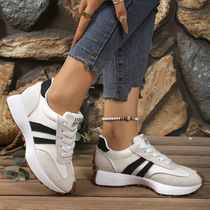 Orthopädische Damen-Sneaker für Komfort, Fußunterstützung & stoßdämpfendes Gehen im Alltag.