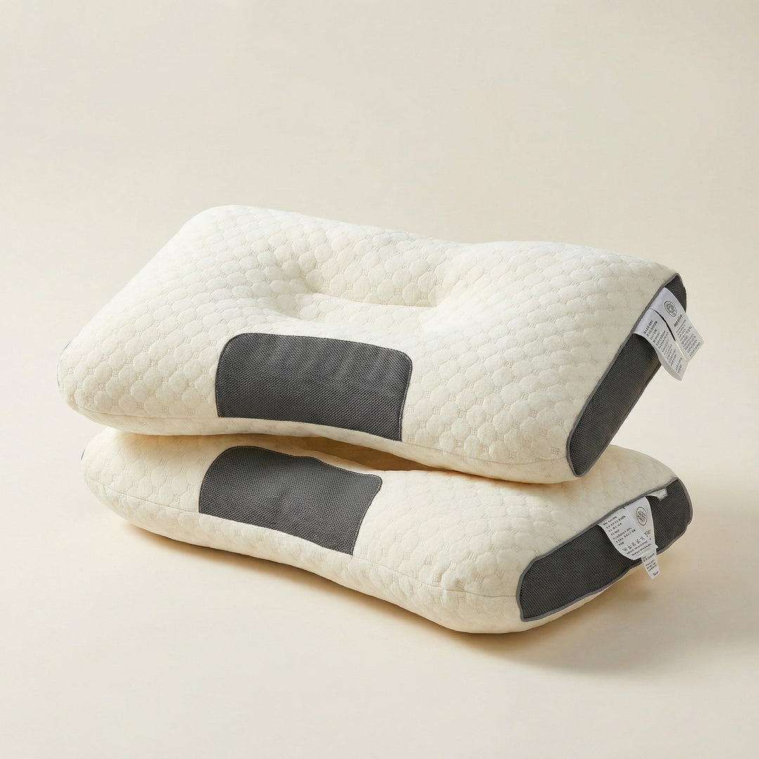 Ergonomisches Memoryschaum-Nackenkissen, garantiert schmerzfreien und gesunden Schlaf für mehr Energie.