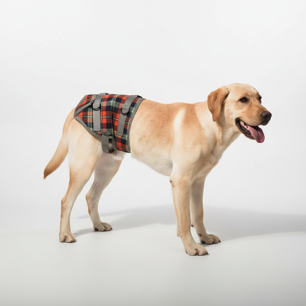 Robustes orthopädisches Hundegeschirr für Vorder- & Hinterbeine. Optimale Unterstützung bei Hundehilfe & Rehabilitation.