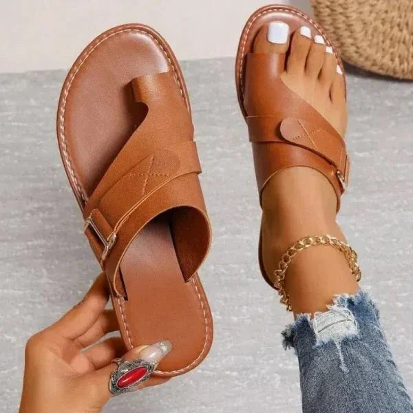 Stylische Damen Sommerschuhe mit Komfort und rutschfester Sohle, perfekt für den Alltag.