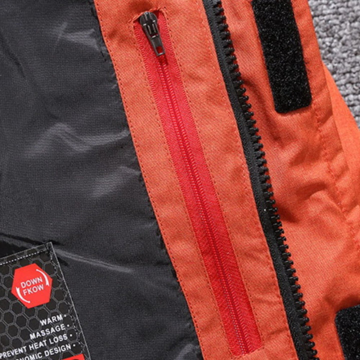 Wind- und wetterfeste Herren Winterjacke, warm gefüttert, ideal für Outdoor & Alltag bei Kälte.