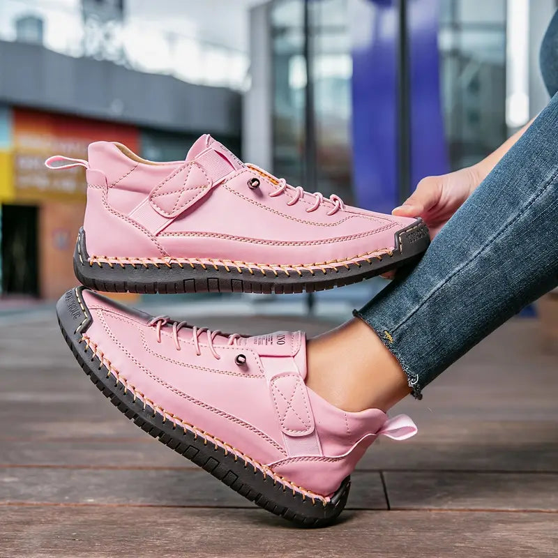 Leichte dunkelblaue Damen-Freizeitschuhe, äußerst bequem & flexibel, der perfekte Begleiter für jeden Tag.
