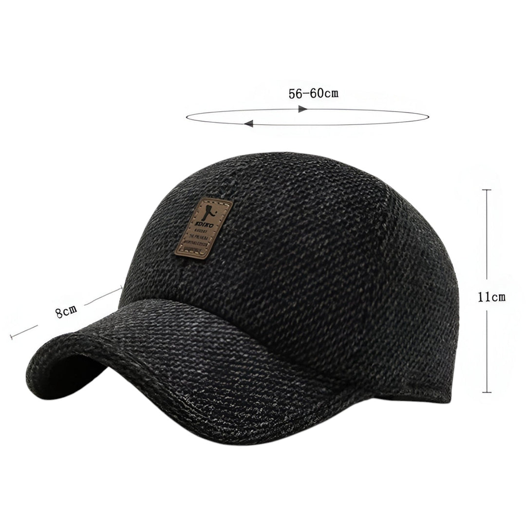 Weiche gestrickte Baseballcap, unisex, Einheitsgröße. Warm und bequem für Herbst & Winter. Ideale Kopfbedeckung.