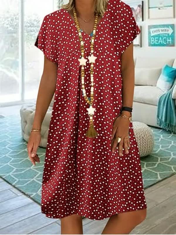 Bequemes, luftiges Damen Sommerkleid für stilvolle Auftritte an warmen Tagen. Vielseitiges Freizeitkleid.