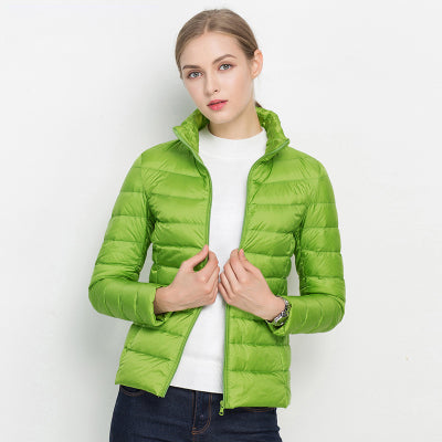 Damen Leichtgewicht Steppjacke Diana, atmungsaktiv & chic, perfekt für urbane Outfits.