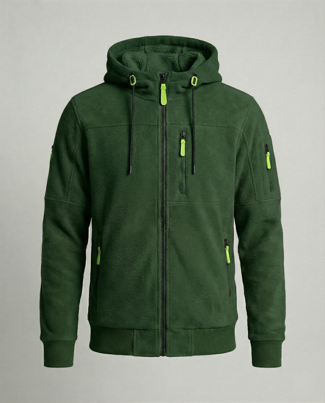 Stylische Herren Hoodie Kapuzenjacke, warm & bequem. Perfekte Freizeit- und Alltagsjacke für jeden Anlass.
