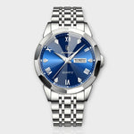 Silber / Blau