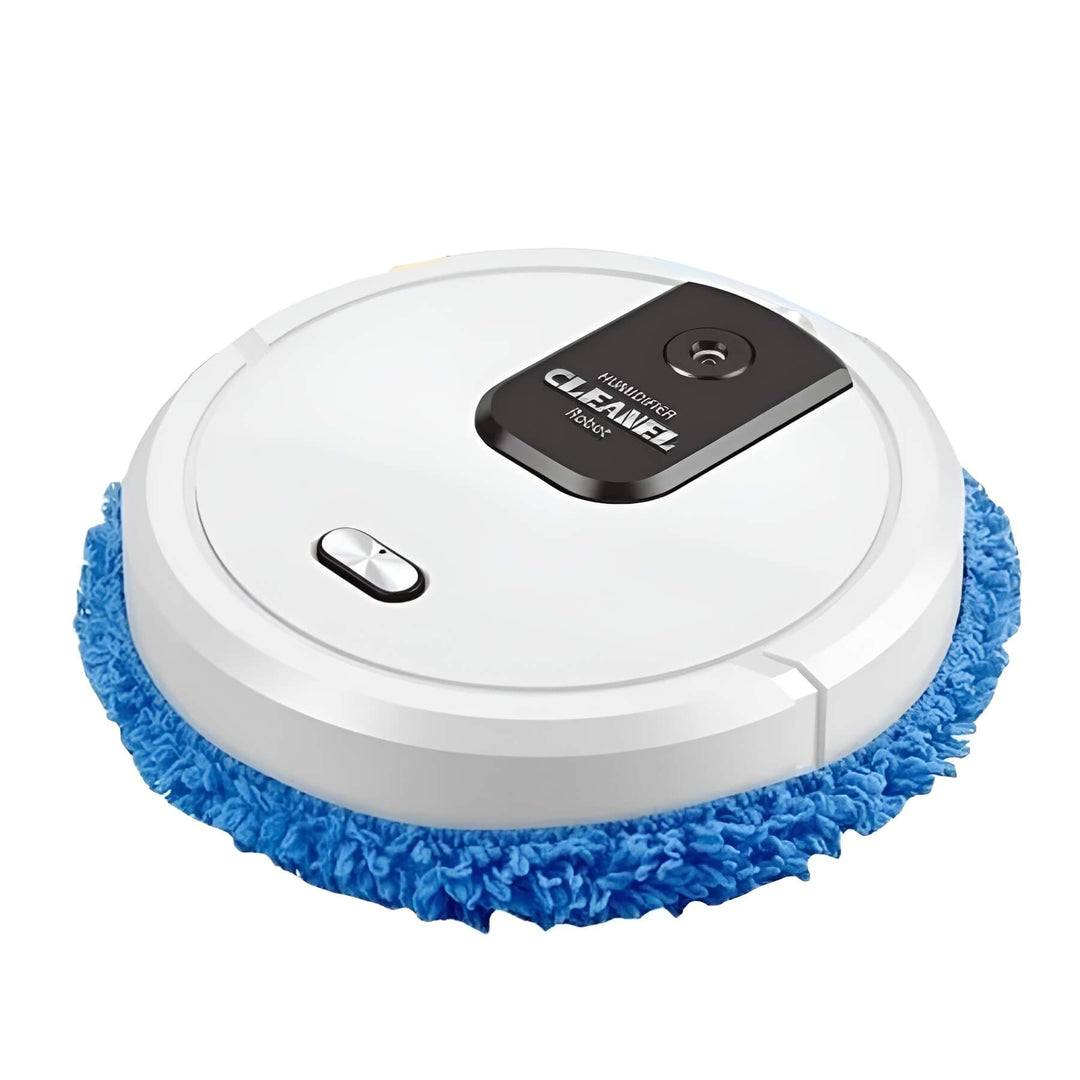 Automatischer Wischroboter CleanBot für mühelose Bodenreinigung; Putzroboter für ein strahlendes Smart Home.