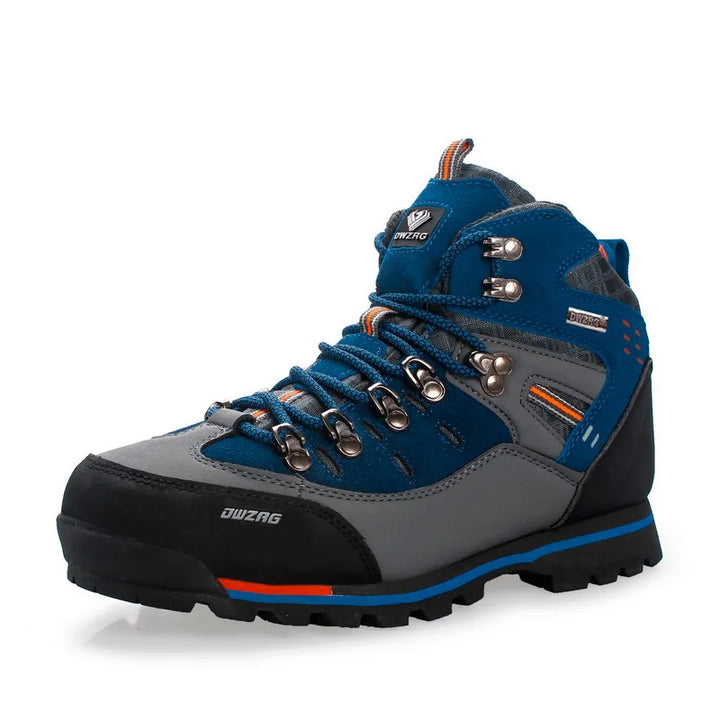 Leistungsstarke Herren Wanderschuhe, knöchelhoch und rutschfest; garantieren sicheren Halt und Komfort im Gelände.