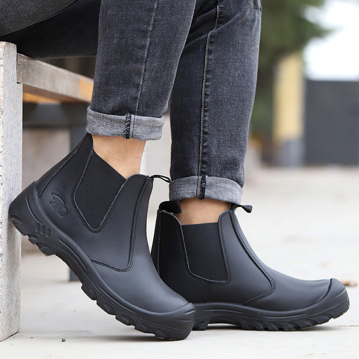 Hochwertige orthopädische Herrenstiefel bieten Schutz, Komfort und Schmerzfreiheit am Arbeitsplatz.
