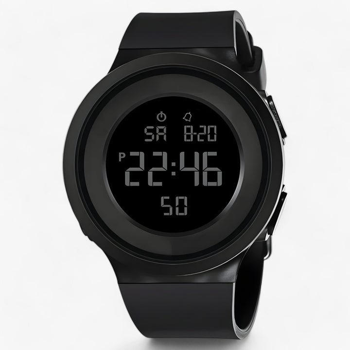 Digitale LED-Armbanduhr, wasserdicht & robust. Klare Anzeige, ideal für Sport, Outdoor & Alltag.