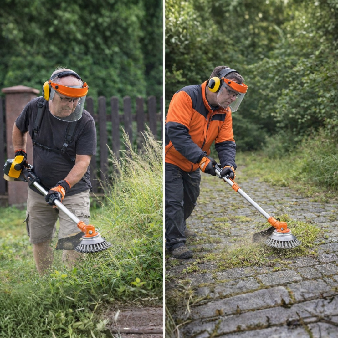 Gartenwerkzeug: Rasentrimmerkopf für mühelose Unkrautentfernung. Macht die Gartenpflege effizient und einfach.