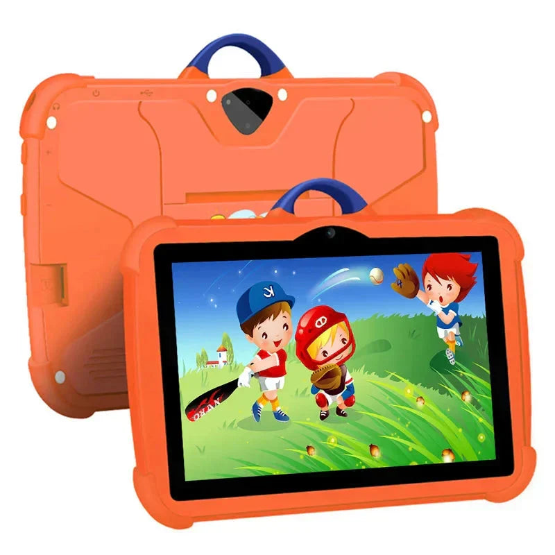 Robustes Kinder-Tablet (7 Zoll) mit Android für sicheres Lernen & Spielen, 64GB Speicher.