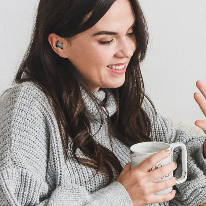 Kabellose Bluetooth Schlaf-Ohrhörer für ungestörten Schlaf und entspannte Musik, IPX5 wasserdicht.