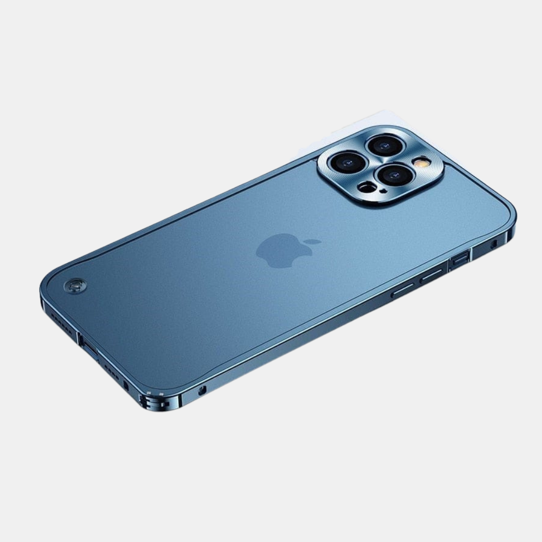 Schlanke, robuste Metall iPhone Hülle in Premium-Qualität für zuverlässigen Alltagsschutz.