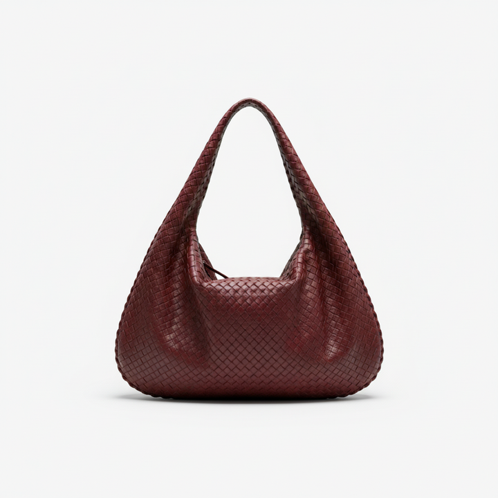 Geräumige elegante Damen Schultertasche mit Struktur, aus hochwertigem Kunstleder, ideal für den täglichen Gebrauch.