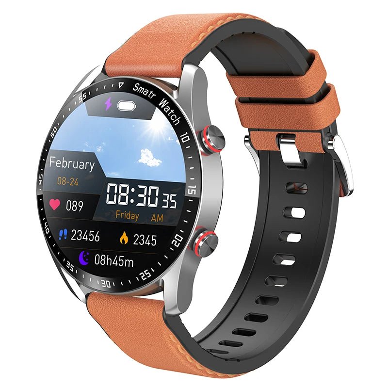 Vielseitige Unisex Gesundheitsuhr: EKG, Herzfrequenz, Fitness-Tracking und Musiksteuerung für Sportler.
