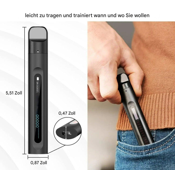 Effektiver Atemtrainer für Rehabilitation & Lungenstärkung. Verbessert Atmung, Kapazität und Gesundheit.