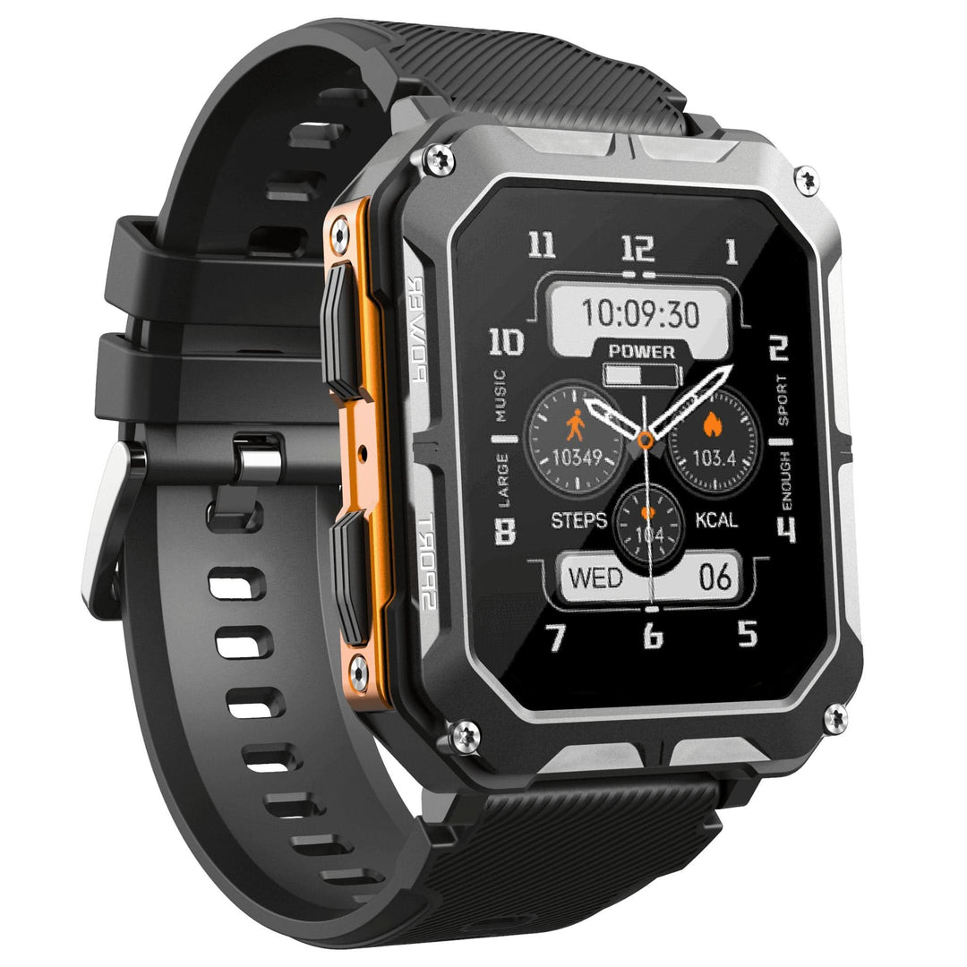 Vielseitige Unisex Smartwatch ArmorTime, unzerstörbar, mit langer Akkulaufzeit, ideal für jedes Abenteuer.