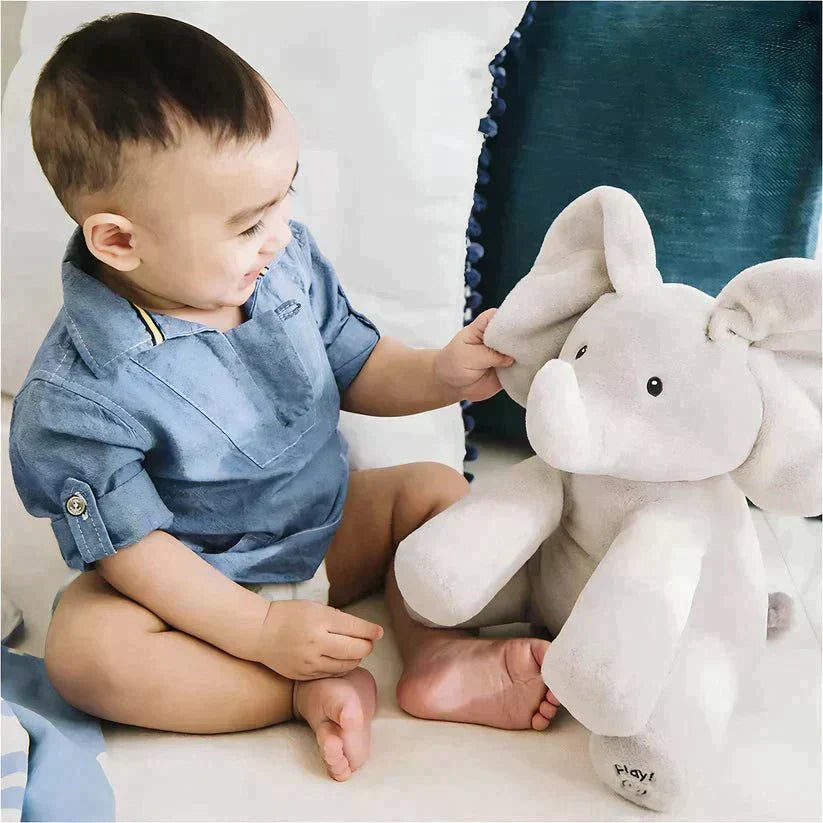 Das perfekte Kindergeschenk: Elefant Ellie, ein singender Plüschelefant mit beweglichen Ohren.