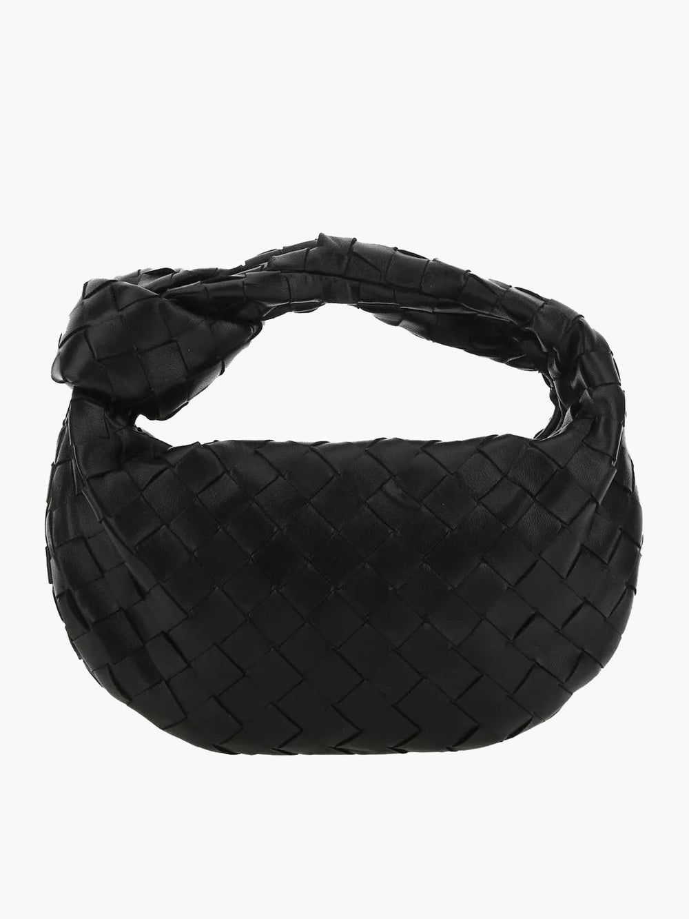 Kompakte gewebte Damen-Handtasche Isabella, ideal als Abendtasche oder Crossbody.