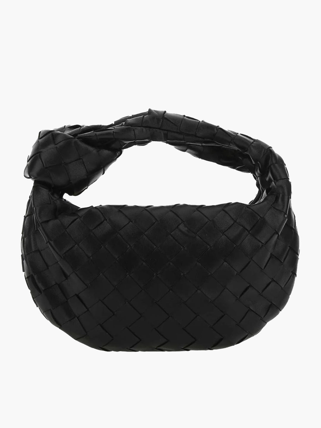 Kompakte gewebte Damen-Handtasche Isabella, ideal als Abendtasche oder Crossbody.