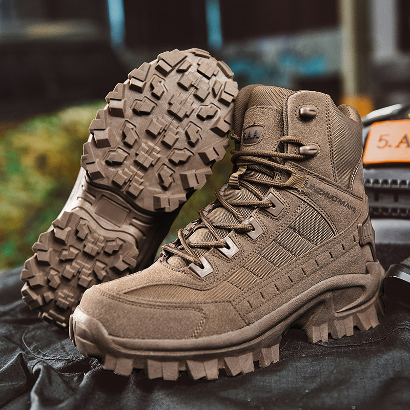 Ganzjahresstiefel Herren: Wasserdichte & taktische Arbeitsstiefel mit Komfortfunktion.