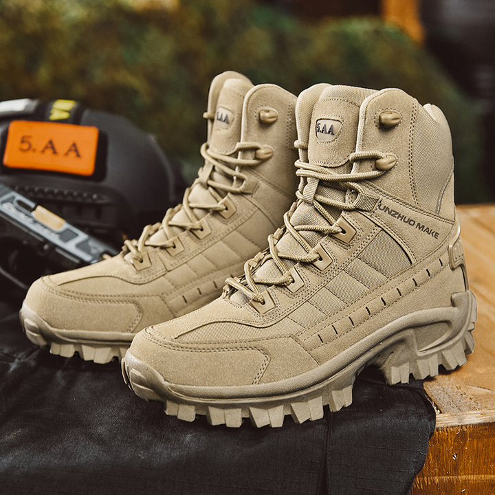 Robuste Herren Wanderschuhe mit Anti-Durchdringung, optimal für Outdoor-Aktivitäten.