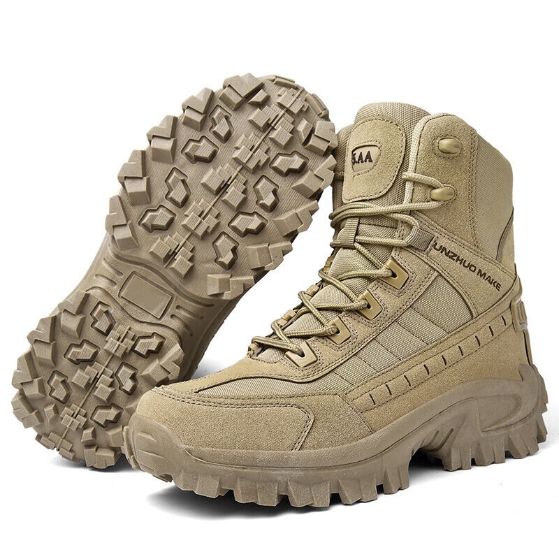 Taktische Arbeitsstiefel Herren: Wasserdicht, strapazierfähig & bequem für lange Tage.