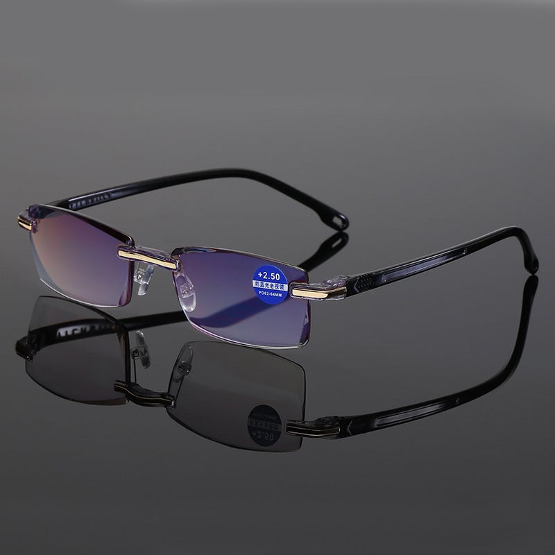 Unisex multifokale Lesebrille VisionPlus mit Blaulichtfilter, progressivem Glas für besseren Sehkomfort.