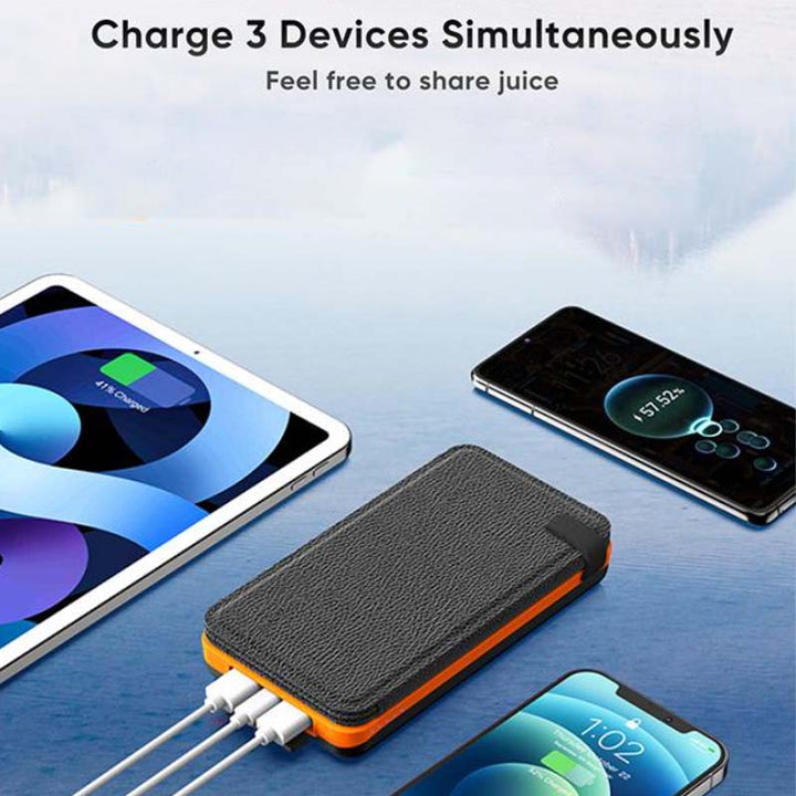 Die SunCore Powerbank ist ein tragbares USB Ladegerät mit Solar, ideale Energielösung für draußen.