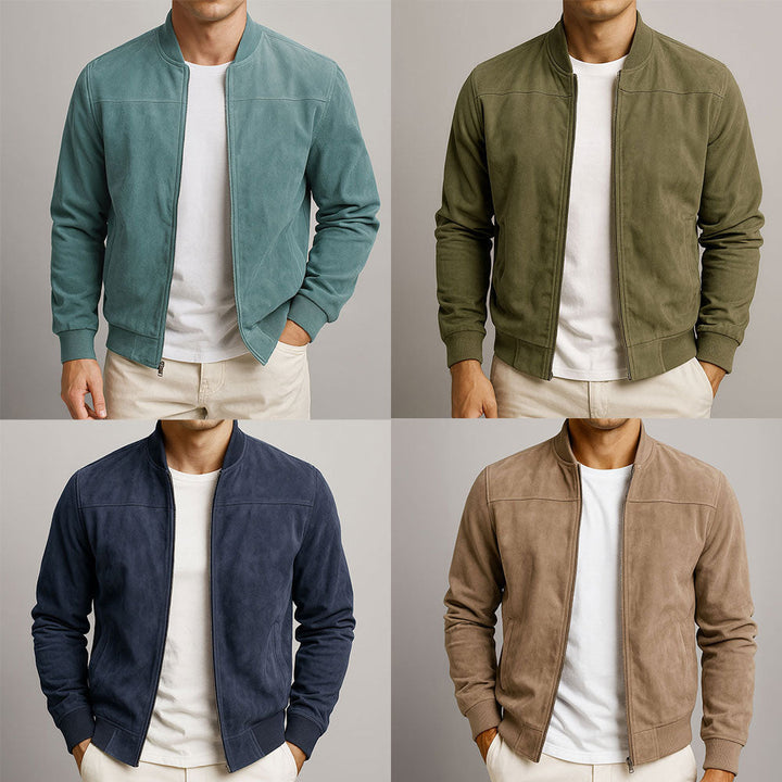 Elegante Herren Bomberjacke: Robuste und bequeme Jacke, ideal für den täglichen Gebrauch und Outdoor-Aktivitäten.